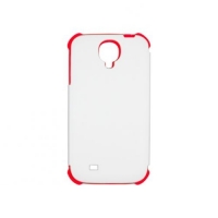 Чехол для Samsung S4 для 3D силикон красный