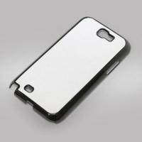 Чехол для Samsung Note 2 чёрный со вставкой