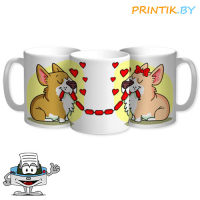 Кружка "Любовь и сосиски"