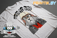 Футболка "BORN TO RIDE"