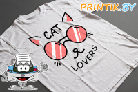 Футболка "CAT LOVERS"