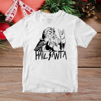 Новогодняя футболка "Hail Santa"